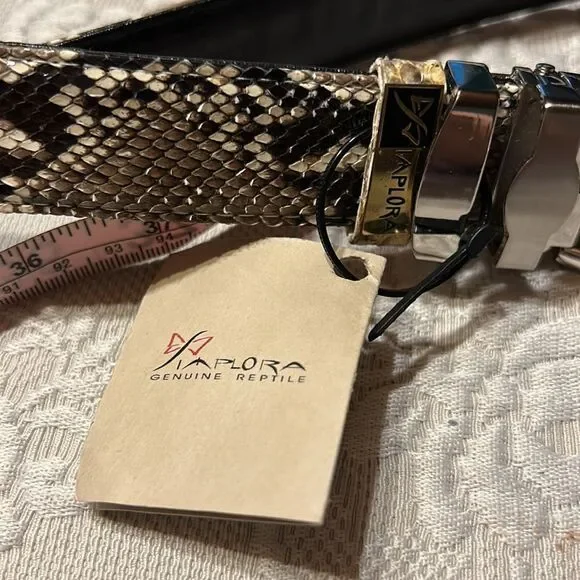 Retic Python Belt NWT Simplora - Picture 8 of 8
